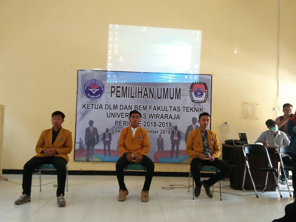 PESTA DEMOKRASI LANGSUNG PEMILU RAYA  FAKULTAS TEKNIK UNIVERSITAS WIRARAJA