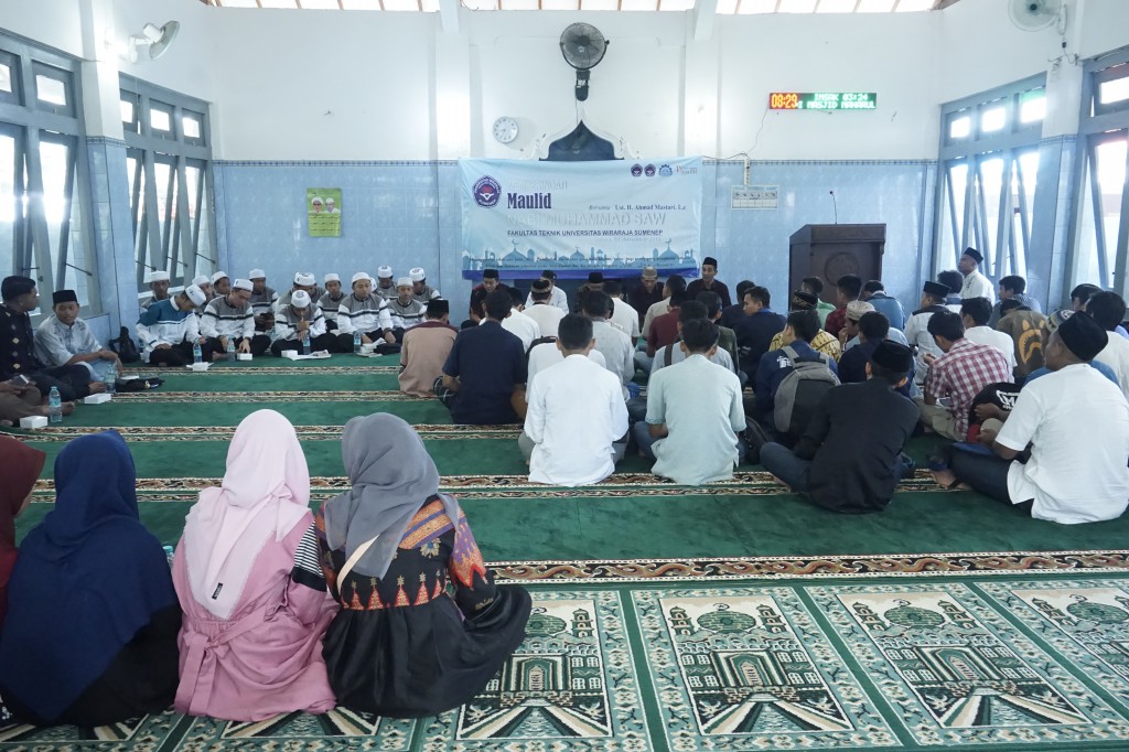 TELADANI KEHIDUPAN ROSULULLAH, FAKULTAS TEKNIK UNIVERSITAS WIRARAJA  MEMPERINGATI MAULID NABI MUHAMMAD S.A.W.