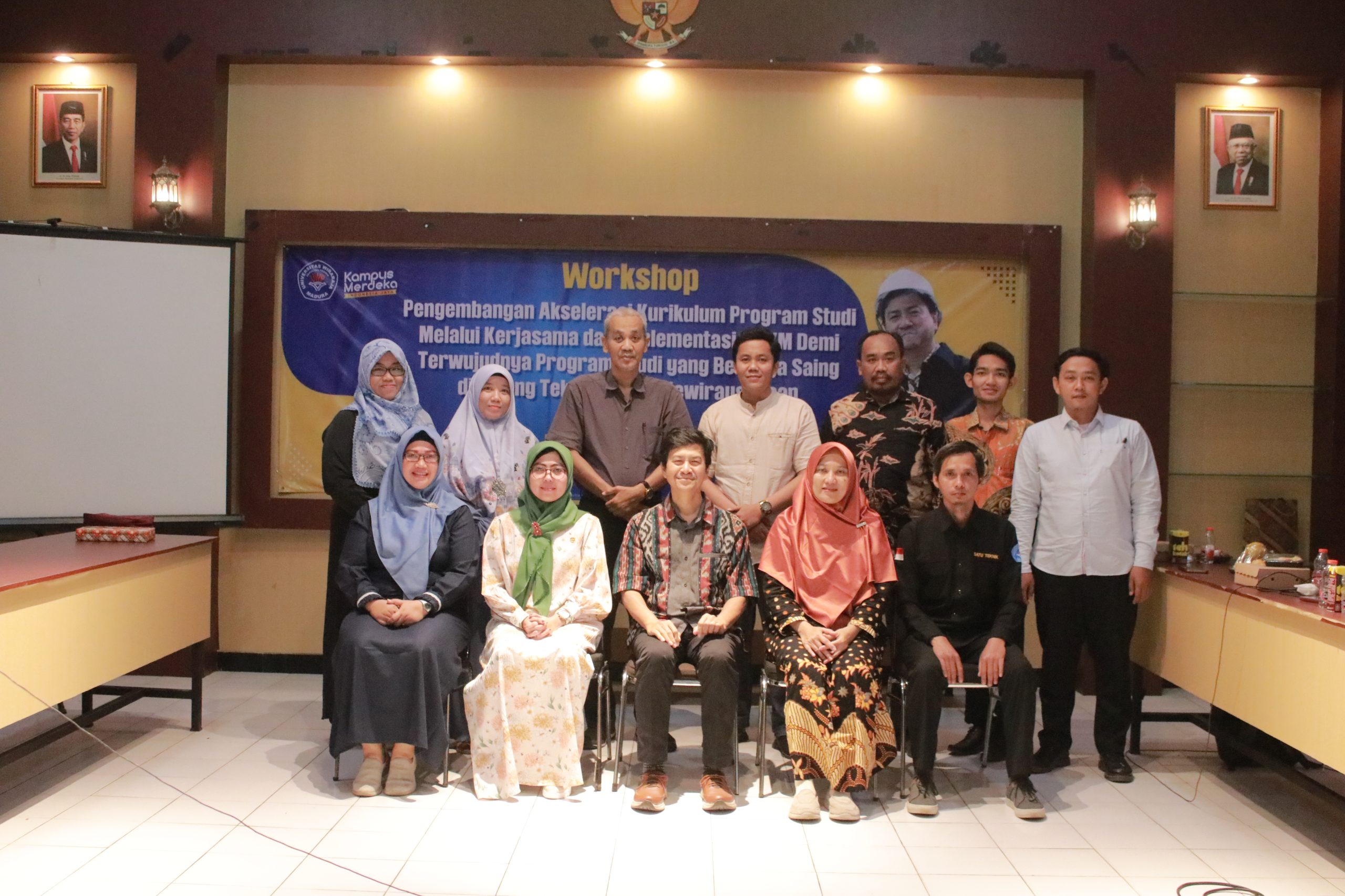 Program Studi Teknik Sipil Fakultas Teknik Universitas Wiraraja menyelenggarakan “Workshop Rekonstruksi Kurikulum, Penyusunan Rencana Pembelajaran Semester (RPS), dan Penyusunan Operasional Baku Berbasis Merdeka Belajar Kampus Merdeka (MBKM) Program Studi Teknik Sipil”