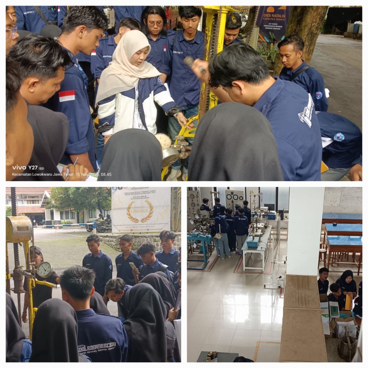 “Mahasiswa Teknik Sipil Ikuti Praktikum Mekanika Tanah dan Team Building untuk Penguatan Kompetensi dan Karakter”